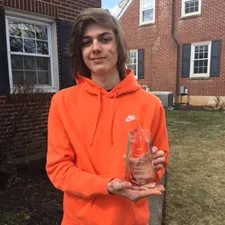 Treyton Messman receives TeenWorks Project of the Year