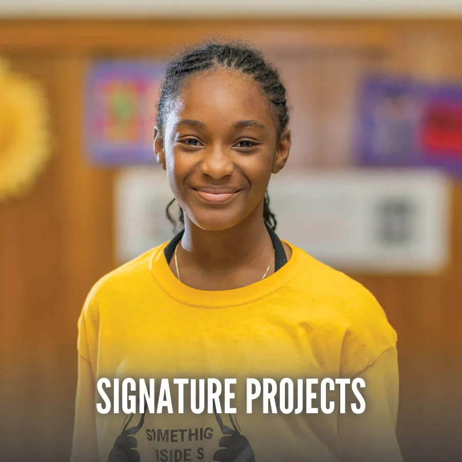 Women United’s Signature Projects are deeply committed to supporting local organizations and schools that strive to create opportunities for women and children in our community.