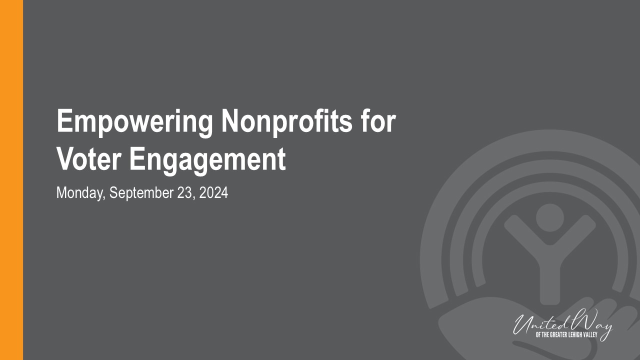 graphic - empowering nonprofits for voter engagement