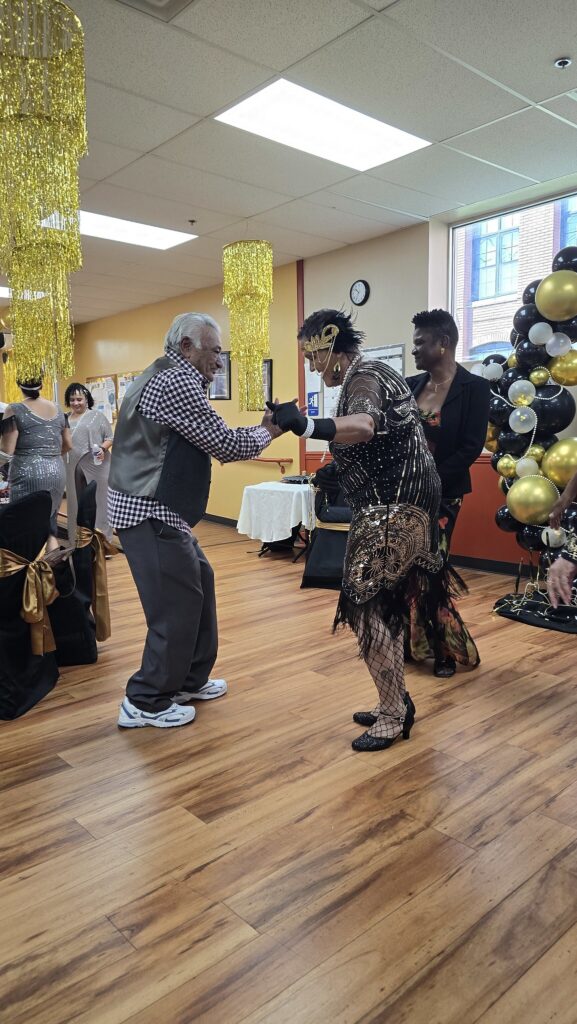 Casa Guadalupe Gala participants dancing