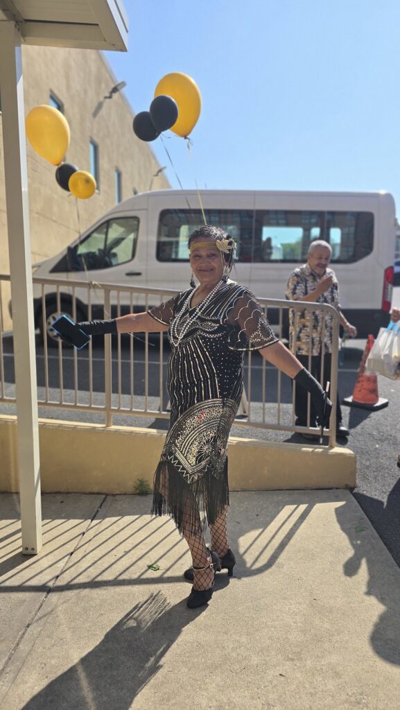 Margarita, Casa Guadalupe participant poses for the camera