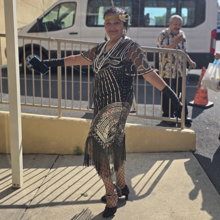 Margarita, Casa Guadalupe participant poses for the camera