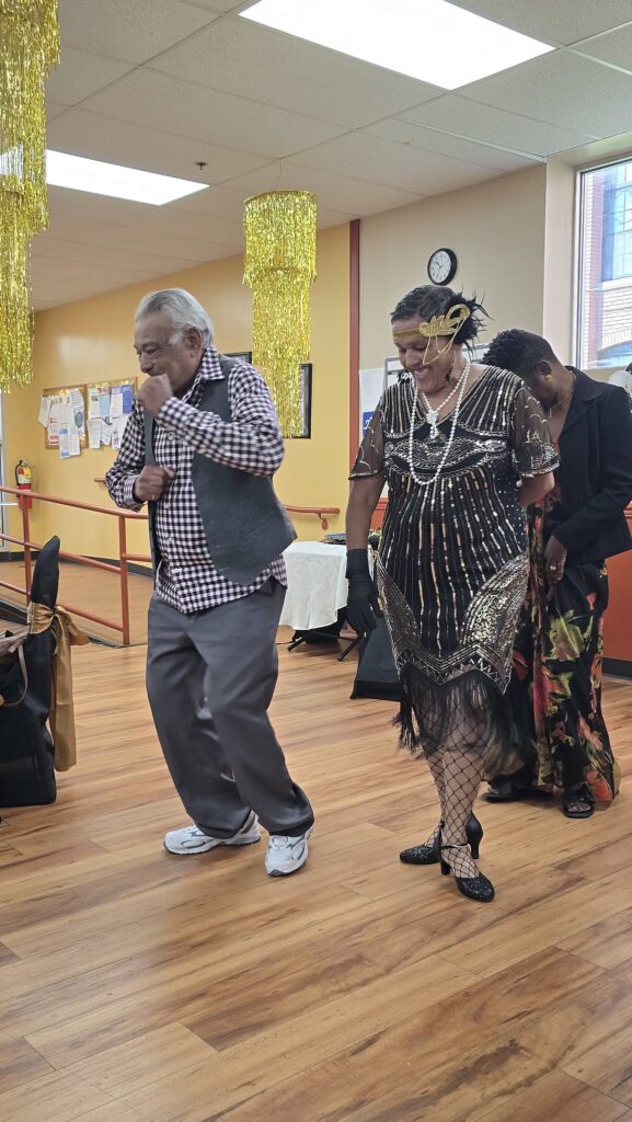 Casa Guadalupe Gala participants dancing
