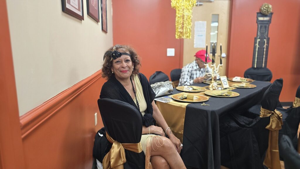 Casa Guadalupe participant poses for the camera