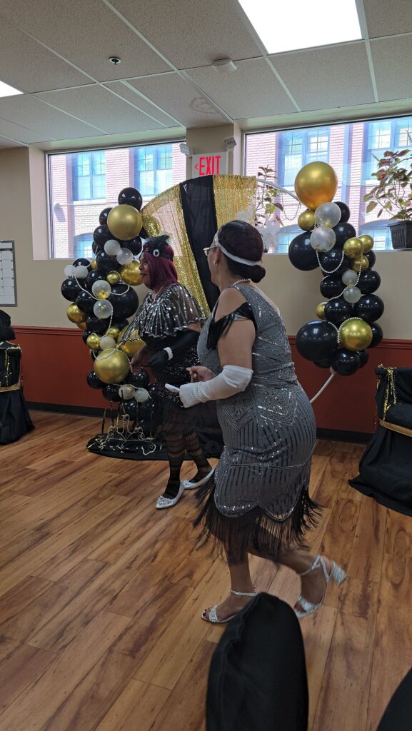 Casa Guadalupe Gala participants dancing