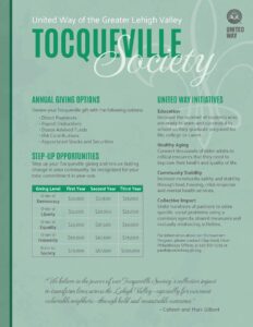 About United Way Tocqueville Society