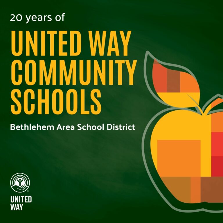 20 years of United Way Community Schools - Bethlehem Area School District