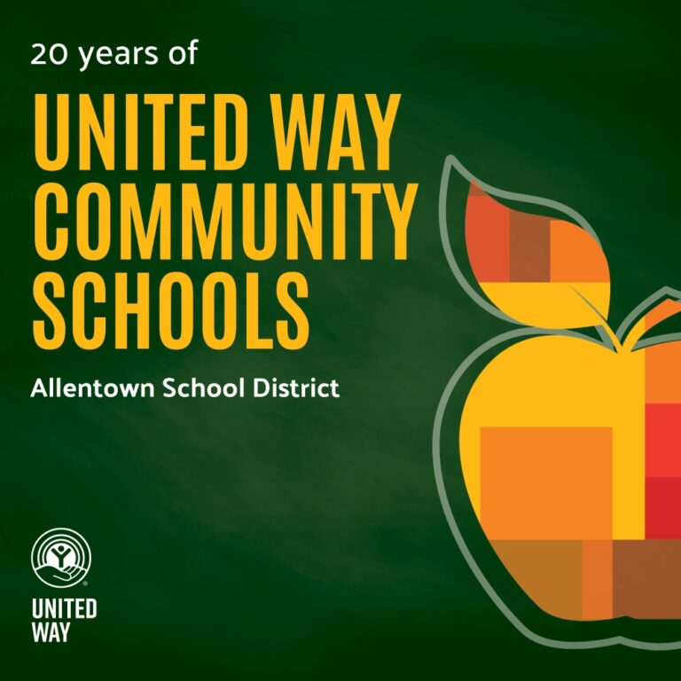 Celebrating United Way Community Schools in Allentown Area School District 