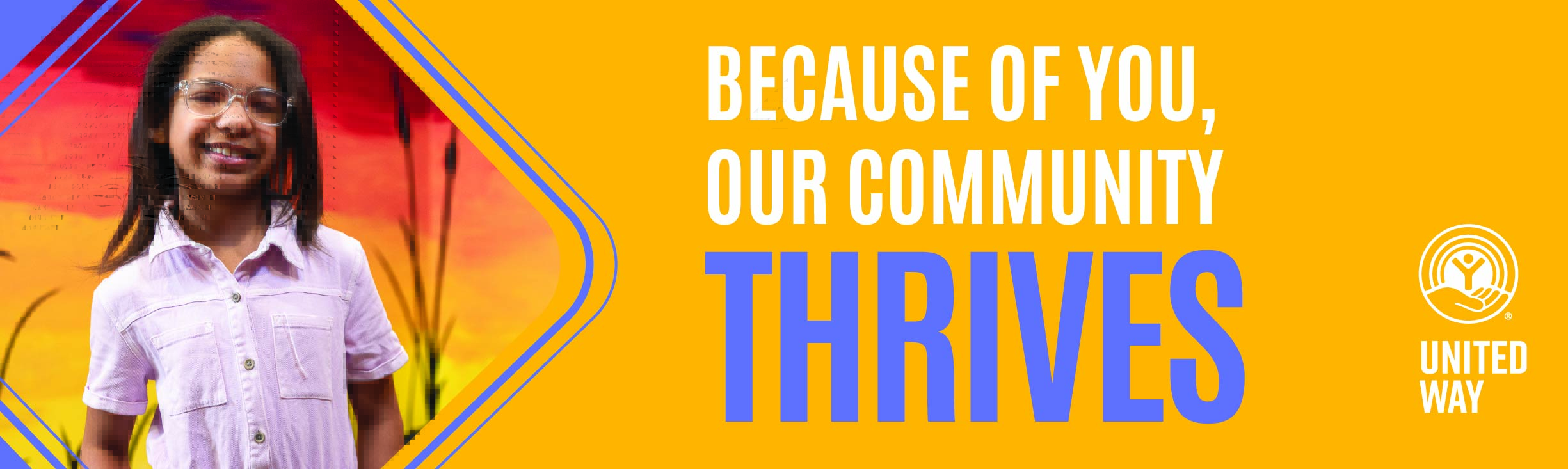 Because of you, our community thrives