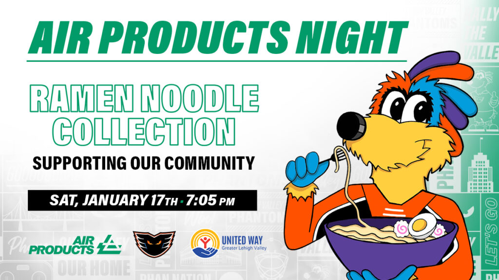 Air Products Night at the Phantoms featuring United Way