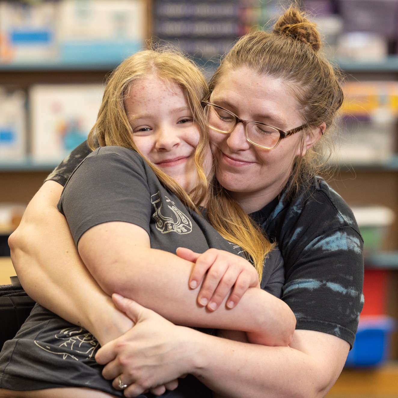 United Way Community School student from Panther Valley Elementary