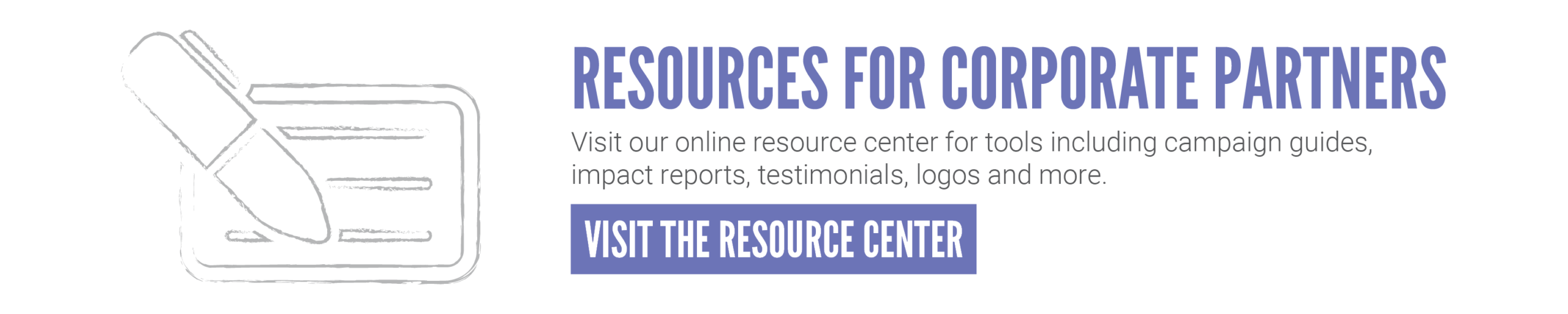 GRAPHIC Resources for corporate partners
