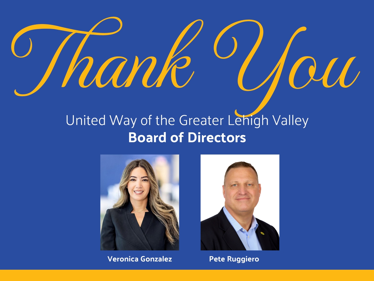 Thank you outgoing Board of Directors
