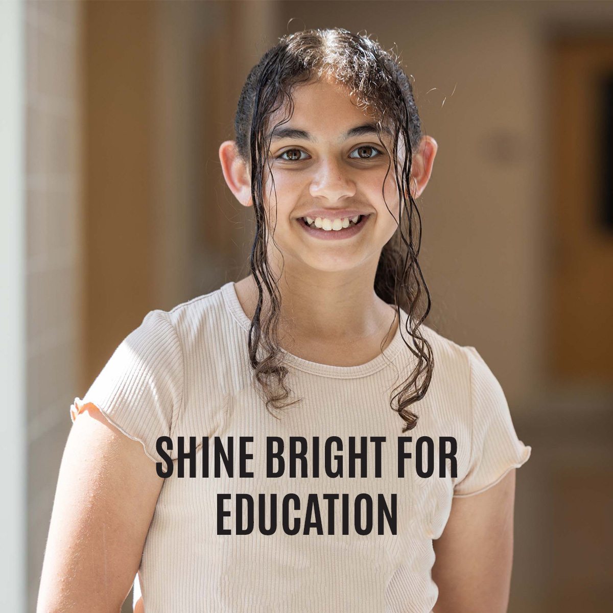 Shine Bright for Education graphic