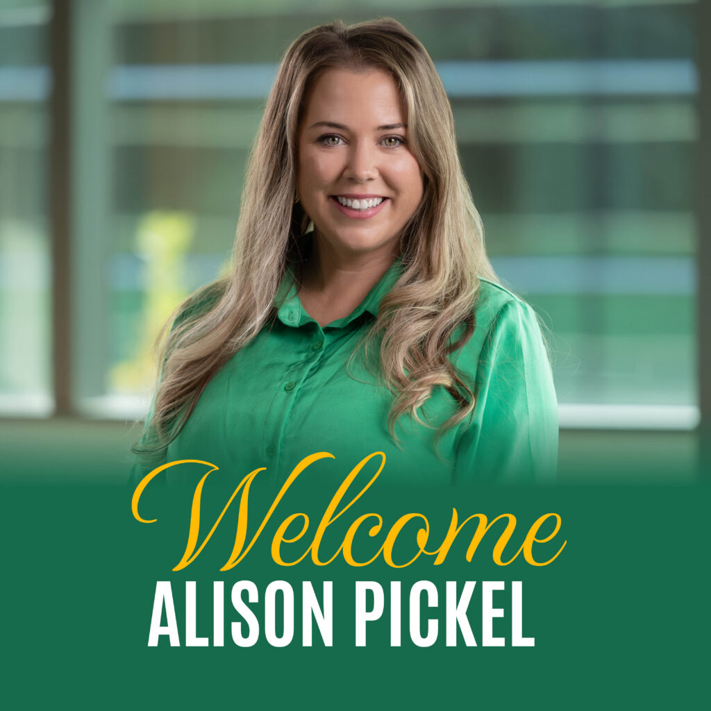 Welcome Alison Pickel